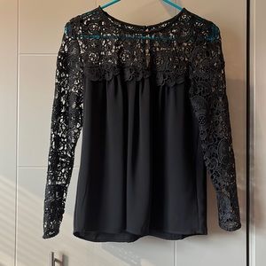 JCrew lace top